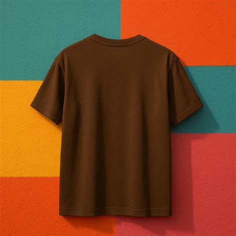 Mocha Oversized Tee – PRINTTOLA