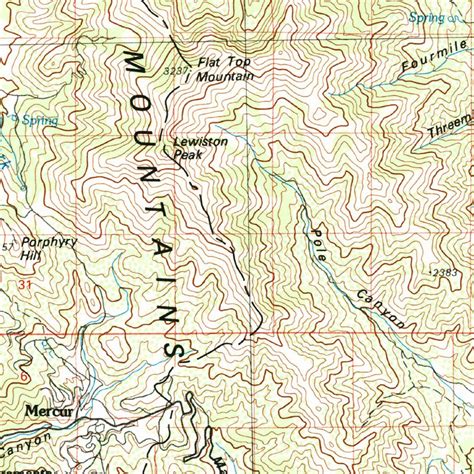 Rush Valley, UT (1979, 100000-Scale) Map by United States Geological ...