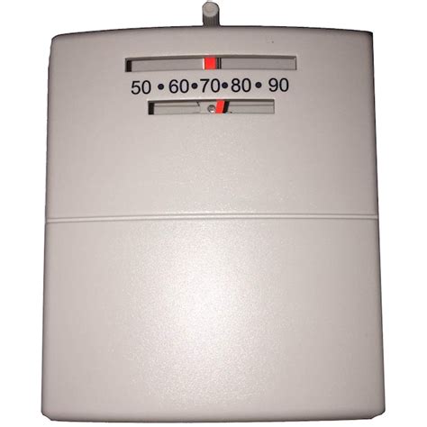 Lux 120-Volt Mechanical Non-Programmable Thermostat Use with Electric ...