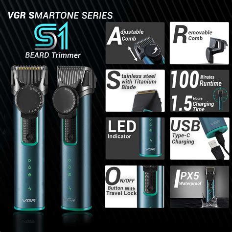 VGR Trimmer for Men, Hair Clipper for Men | VGR India Official