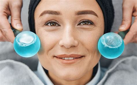 DONDA Ice Globe Facial Massager |Ice Roller for Face & Eye Puffiness ...