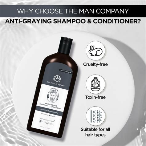Buy The Man Company Anti-Graying Shampoo & Conditioner For Men Online