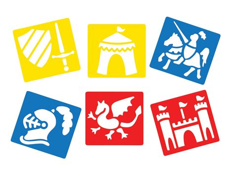 Knight Stencils – Learning and Exploring Through Play