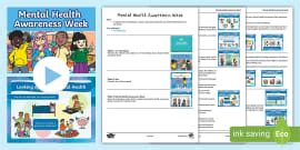Mental Health Fact File Template, All About Mental Health