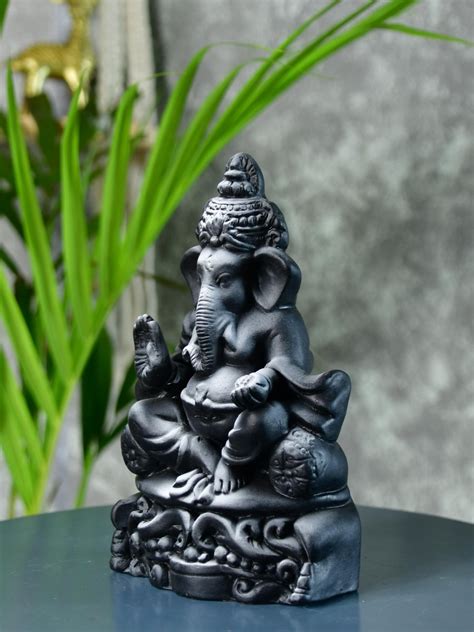 Buy Shaded Ganesh: Terracotta Home Decor Item Online – Sowpeace