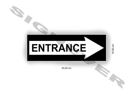 Buy SIGN EVER Entrance Sign Board Bank Office Hospital School Hotel ...