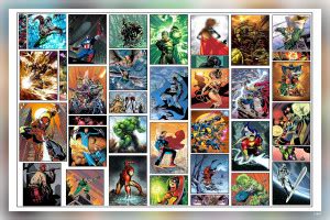 Marvel Comics Dc Comics Batman Spider Man Wolverin Crossover Matte ...