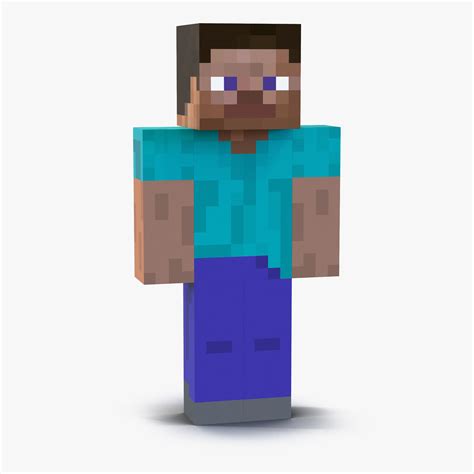 modèle 3D de Steve Minecraft - TurboSquid 1017399