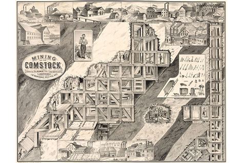 Image result for outside area of late 1800s mining building