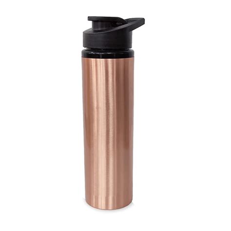 Kuber Industries Copper Water Bottle with Sipper 750ml| Leak Proof ...