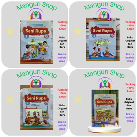 Jual Buku Seni Rupa Kelas 1,2,3,4,5,6 SD Kurikulum Merdeka Global ...