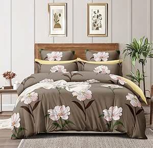 Buy WYTOMAH Cotton King Size Quilt Cover/Duvet Cover/Razai Cover ...