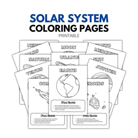 Coloring Planets Of The Solar System NASA Coloring Pages | NASA Space