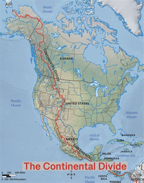 Great Lakes Continental Divides The Continental Divide Great Divide