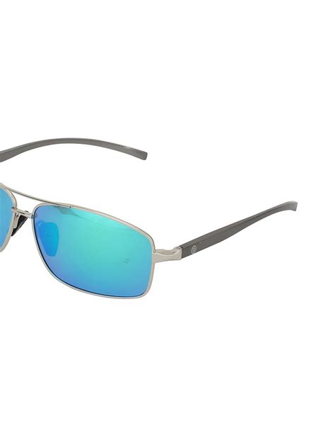 Carlton London UV Protected Lens Mirrored Rectangle Sunglasses For Wom