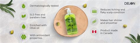 Buy Delon Shampoo Olive Oil 725ml Online at Low Prices in India - Amazon.in