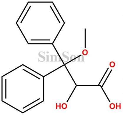 2-Hydroxy-3-methoxy-3,3-diphenylpropanoic acid | CAS No- 178306-51-9 ...