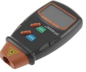 STEPPING Digital Laser Non Contact Photo Tachometer RPM Meter ...