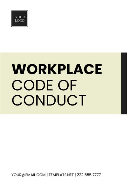 Image result for Code of Conduct Example