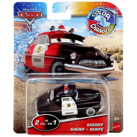 Mattel Disney Pixar Cars Color Changer Sheriff Diecast Car GNY94 ...