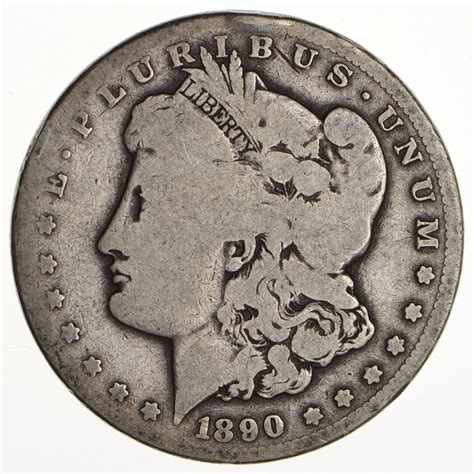 No Reserve - 1890-CC Morgan Silver Dollar - Circulated | Property Room