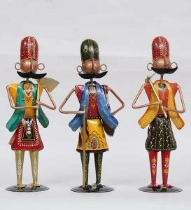 decocraft Men Farmer Decorative Showpiece Idol and Figurine | Set of 3 ...