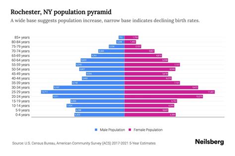 Rochester, NY Population by Age - 2023 Rochester, NY Age Demographics ...