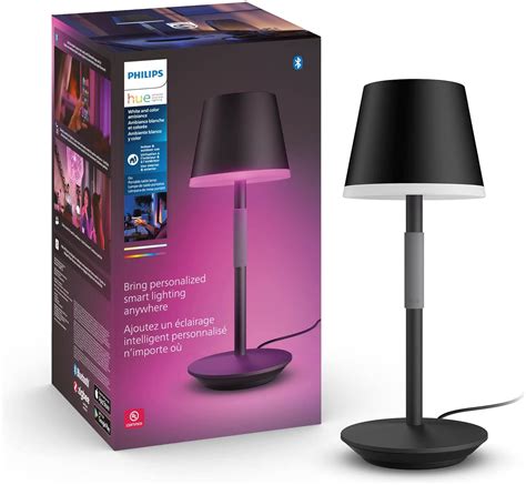 Philips Hue Go Portable Table Lamp - Pack of 1 - Indoor and Outdoor ...