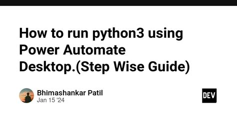 Image result for Run Pyhton Script in Power Automate