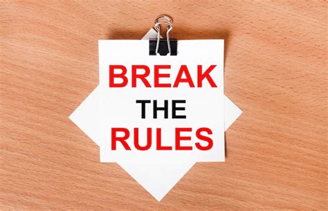 Break Rules 的图像结果