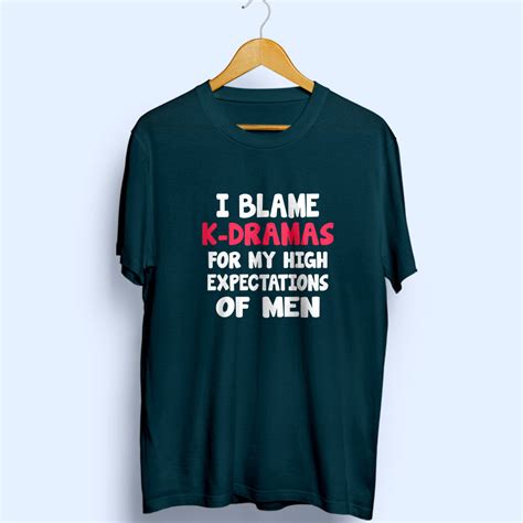 Blame K-Dramas Half Sleeve T-Shirt – Soul & Peace