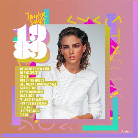 Taylor Swift '1989' Album Packaging on Behance