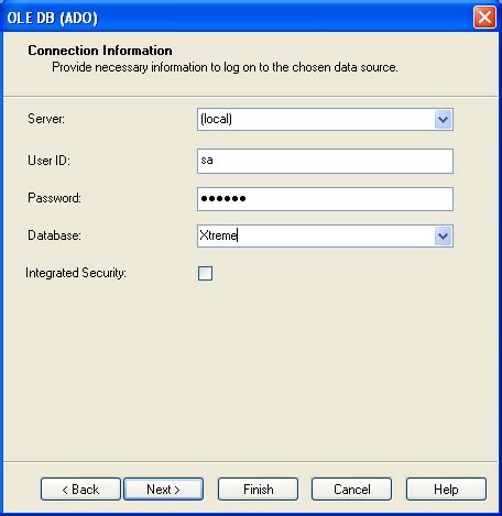 Image result for OLE DB Connection