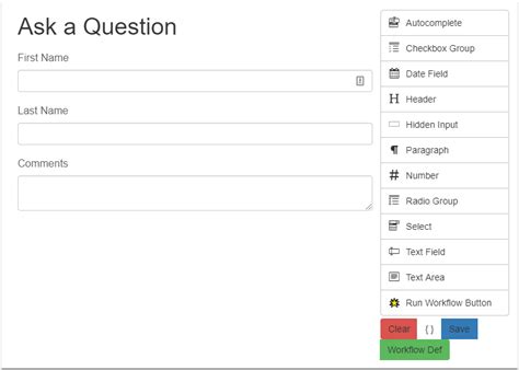 Web Form Builder Tutorial 的图像结果