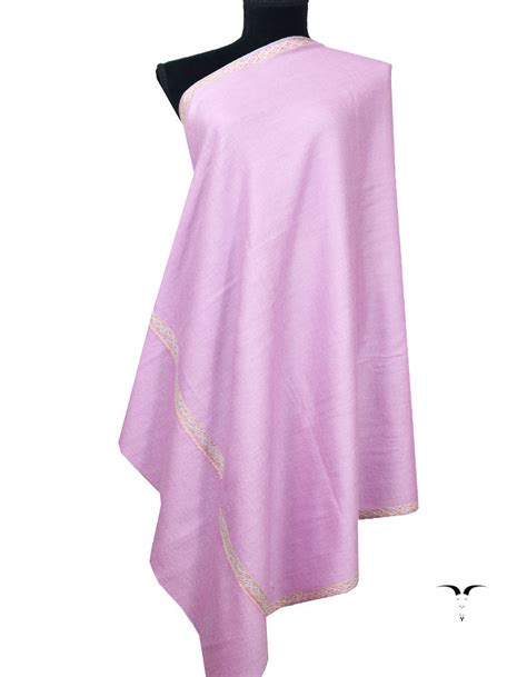 Light Pink Embroidery Pashmina Shawl 7306 – Phamb