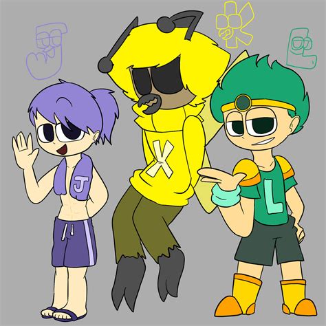 Humanized alphabet lore part 4 by KumaDraws334 on DeviantArt