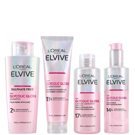 L'Oréal Paris Elvive Glycolic Gloss Glossing Routine for Dull Hair ...