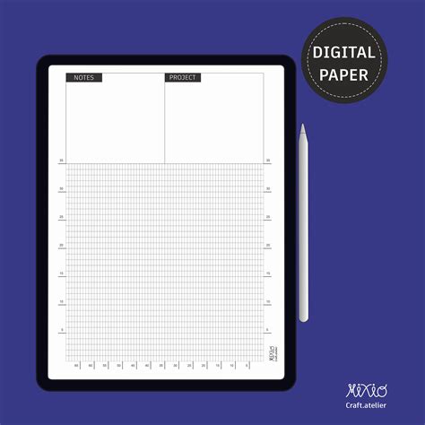 Digital Grid Template_printable Graph Paper_craft Planner_designing Pattern_project Tracker ...