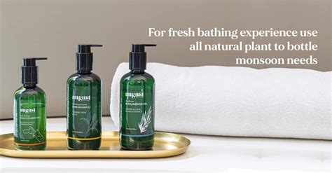 Natural Skin and Hair Care Products - August Bioscience