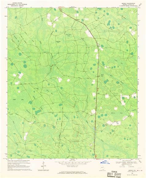 Midway, GA (1968, 24000-Scale) Map by United States Geological Survey ...