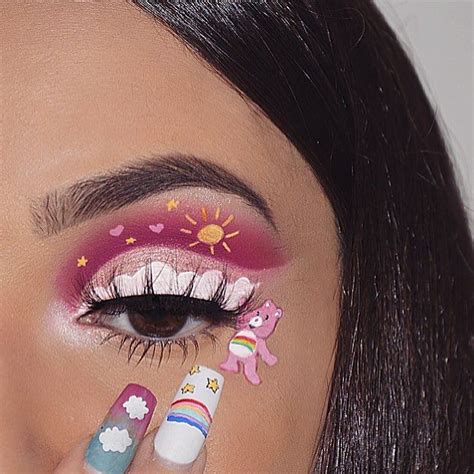 cheer bear makeup