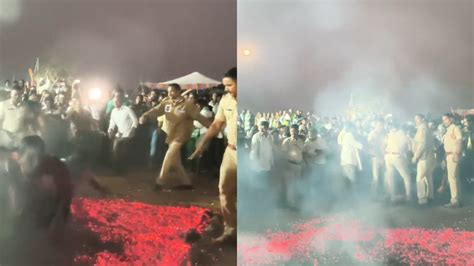7 injured as firewalking ritual goes wrong during lunar eclipse at ...