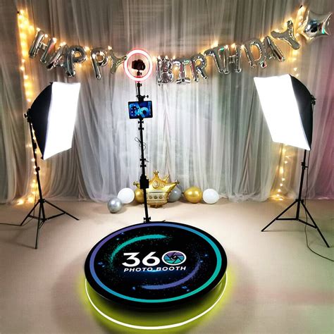 Automatic Adjustable 360 Photo Booth for Party Wedding - Etsy