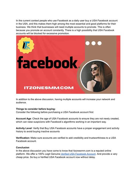 PPT - Buy Facebook accounts fresh, aged & bulk. PowerPoint Presentation ...