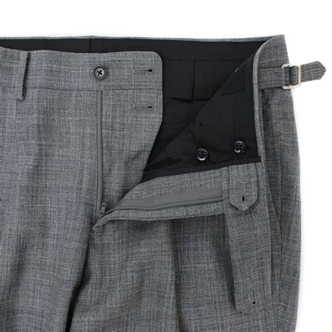 Model S-178 2プリーツスラックス チャコールグレー・ミディアムグレー・ライトグレー トラウザーズ / Trousers ...
