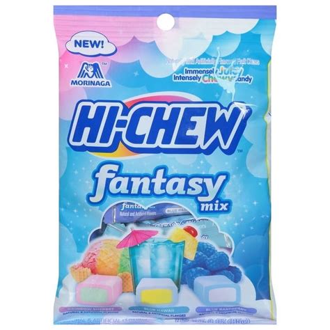 HI-CHEW Fantasy Mix, 6 Bags, 3oz each | Rainbow Sherbet Blue Hawaii ...