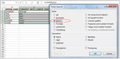 Image result for Convert Lowercase Excel