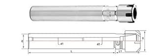 Mars-Tech Cylndrical Shank Collet Chuk Holder Baby Collet Chuck Holder ...