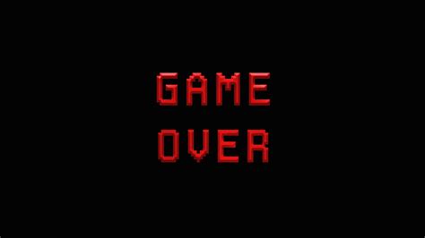 Game Over Wallpaper
