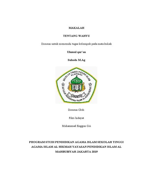 Malaikat Penyampai Wahyu: Penjelasan Lengkap tentang Wahyu Al-Quran